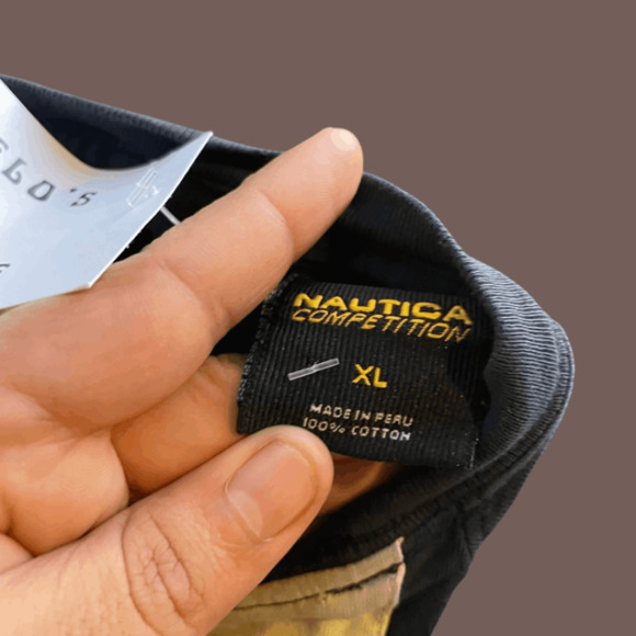 Nautica Competition Tee | Long Sleeve Blue | Size XL | Vintage - Picture 3 of 5